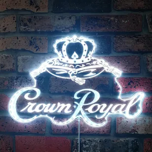 Crown Royal Logo RGB LED Sign