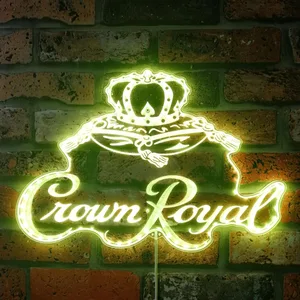 Crown Royal Logo RGB LED Sign