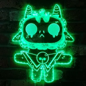 Cult of the Lamb The Lamb RGB LED Sign