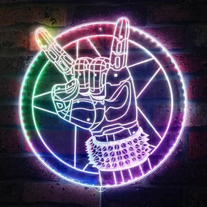 Cyberpunk 2077 Johnny Silverhand RGB LED Sign