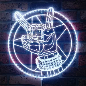 Cyberpunk 2077 Johnny Silverhand RGB LED Sign