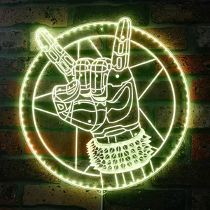 Cyberpunk 2077 Johnny Silverhand RGB LED Sign
