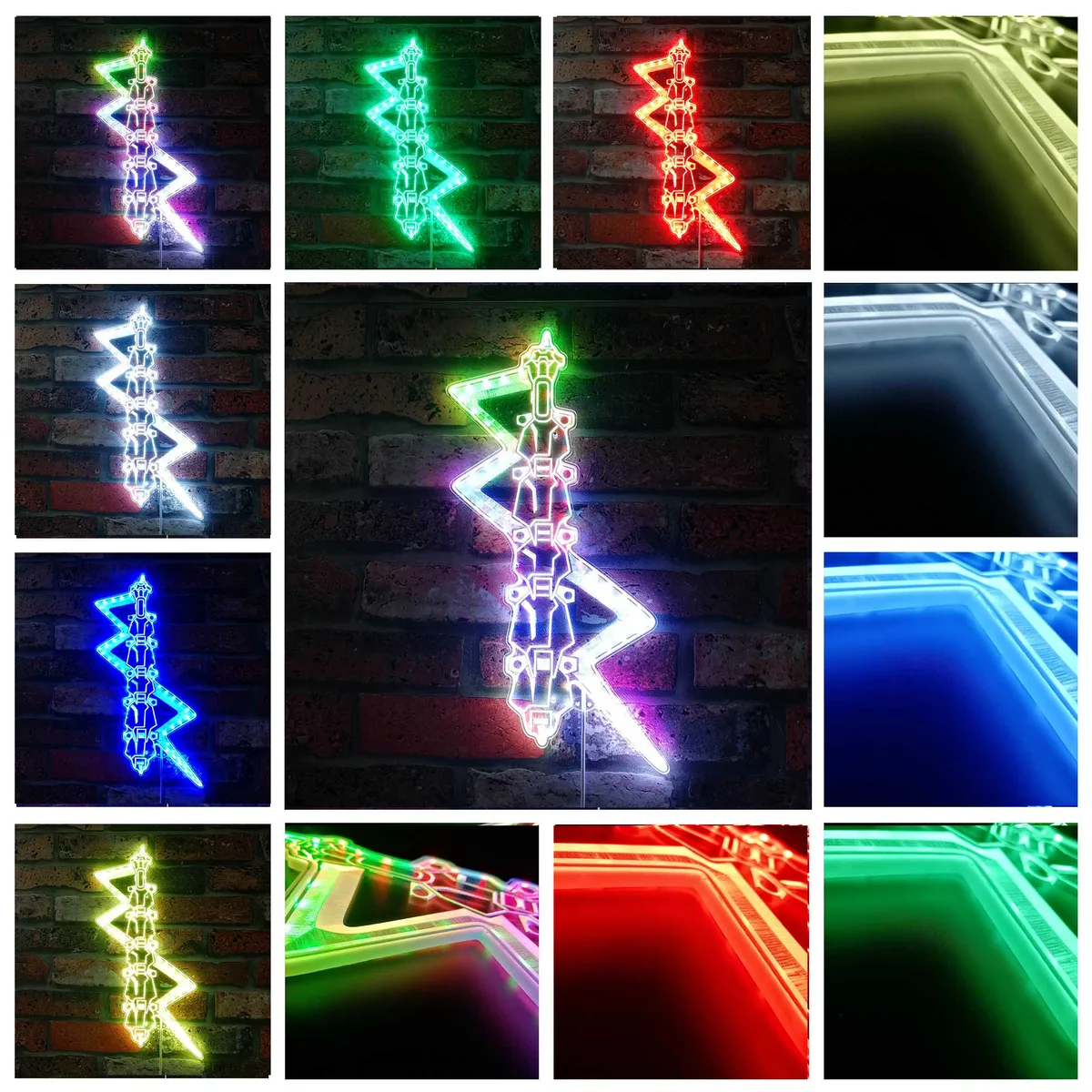 Cyberpunk Edgerunners Logo 1 RGB LED Sign
