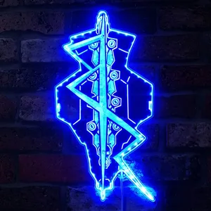 Cyberpunk Edgerunners Logo 3 RGB LED Sign