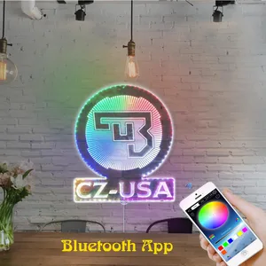 CZ USA Logo RGB LED Sign