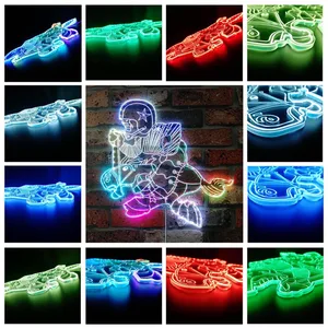 Dallas Cowboys Cowboy Riding Horse RGB LED Sign