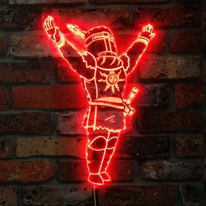 Dark Souls Solaire of Astora Praise the Sun RGB LED Sign