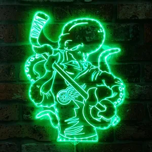 Detroit Red Wings Bardown RGB LED Sign