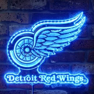 Detroit Red Wings Logo RGB LED Sign