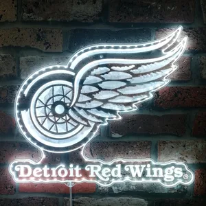 Detroit Red Wings Logo RGB LED Sign