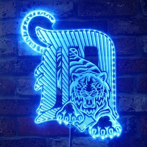 Detroit Tigers Logo RGB LED Sign