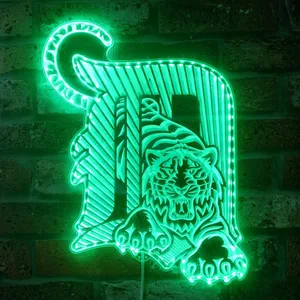 Detroit Tigers Logo RGB LED Sign