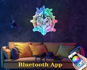 Diablo 4 Inarius RGB LED Sign