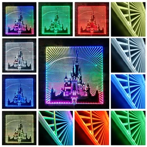 Disney Castle RGB LED Sign