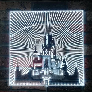 Disney Castle RGB LED Sign