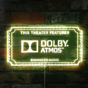 Dolby Atmos Theater Sign RGB LED Sign