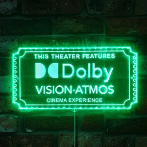 Dolby Vision Atmos Theater Sign RGB LED Sign