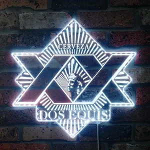 Dos Equis Logo RGB LED Sign