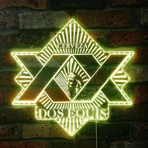 Dos Equis Logo RGB LED Sign