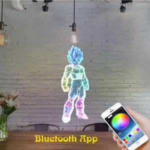 Dragon Ball Z Goku Super Saiyan RGB LED Sign