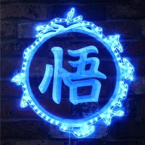 Dragon Ball Z Goku Symbol RGB LED Sign