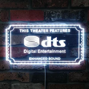 DTS Theater Sign RGB LED Sign