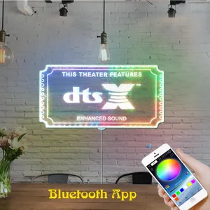 DTS X Theater Sign RGB LED Sign