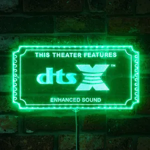 DTS X Theater Sign RGB LED Sign