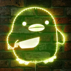Duck with Knife RGB LED Sign