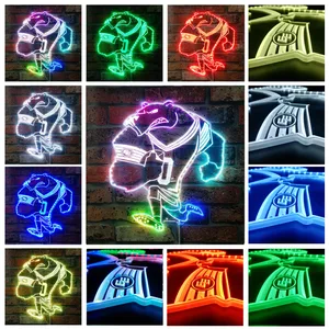 Edmonton Eskimos Bardown RGB LED Sign