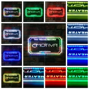 EMOTIVA Theater Sign RGB LED Sign