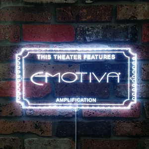 EMOTIVA Theater Sign RGB LED Sign