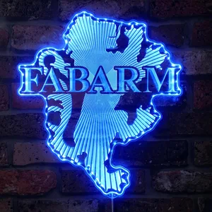 Fabarm Logo RGB LED Sign
