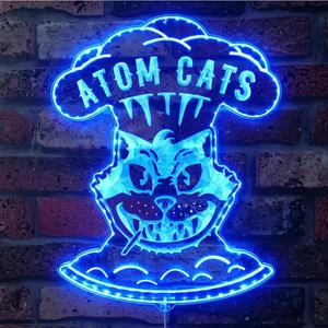 Fallout 4 Atom Cats RGB LED Sign