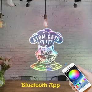 Fallout 4 Atom Cats RGB LED Sign