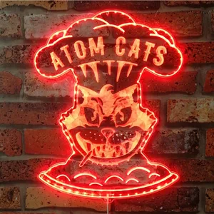 Fallout 4 Atom Cats RGB LED Sign