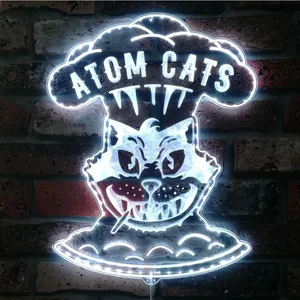 Fallout 4 Atom Cats RGB LED Sign