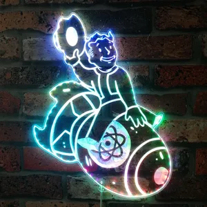 Fallout 76 Vault Boy RGB LED Sign