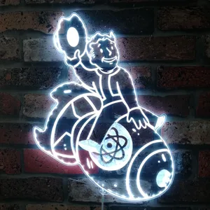 Fallout 76 Vault Boy RGB LED Sign