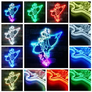 Final Fantasy 14 Aetheryte Crystal RGB LED Sign