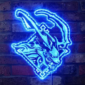 Final Fantasy 16 Eikon of Fire RGB LED Sign