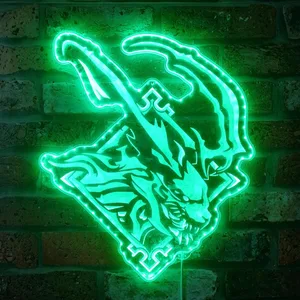 Final Fantasy 16 Eikon of Fire RGB LED Sign