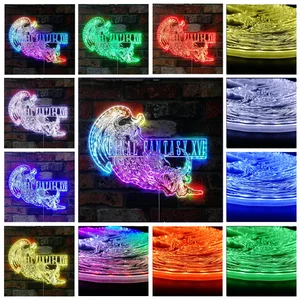 Final Fantasy 16 Logo RGB LED Sign