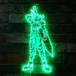 Final Fantasy 7 Cloud 2 RGB LED Sign