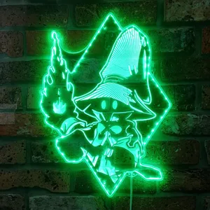 Final Fantasy Black Mage 2 RGB LED Sign