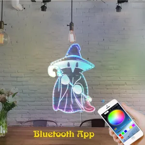 Final Fantasy Black Mage RGB LED Sign