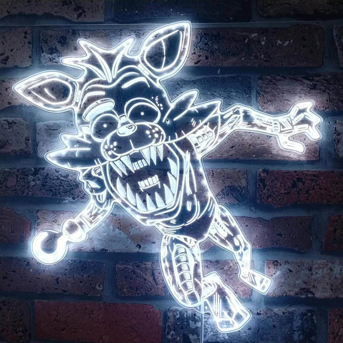 Five nights at Freddy's Foxy RGB LED Sign | SafeSpecial - LED Neon