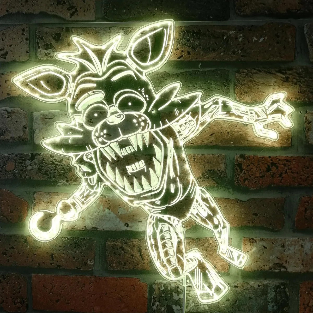 Five nights at Freddy's Foxy RGB LED Sign | SafeSpecial - LED Neon