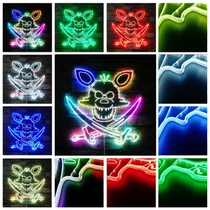 Five Nights at Freddy's Foxy Swords RGB LED Sign