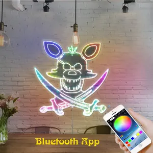 Five Nights at Freddy's Foxy Swords RGB LED Sign